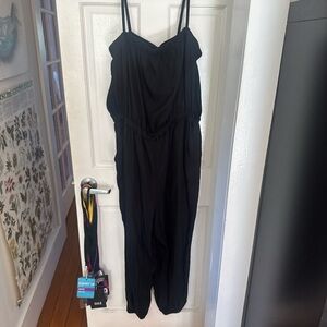 Everlane Black jumpsuit.